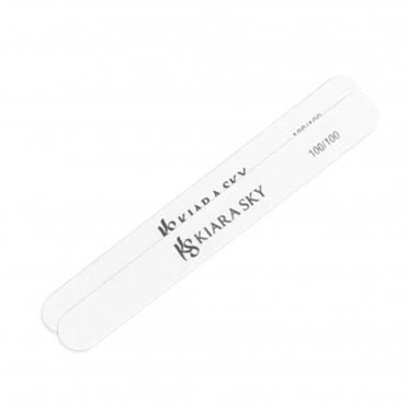 Straight Nail Files - 100/100 grit (pack of 5)