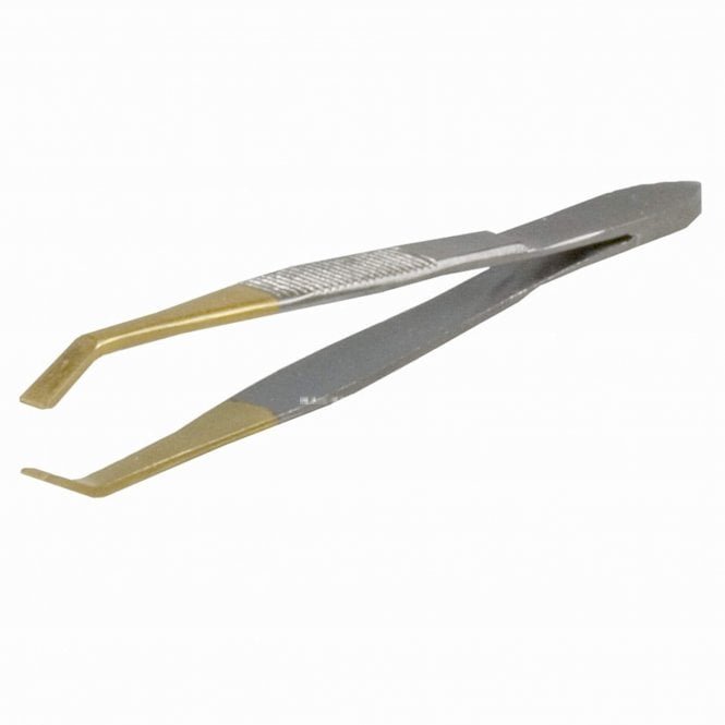 Strictly Professional Gold Tipped Nail Claw Tweezer (SPI0195) 