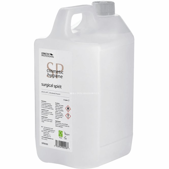 Strictly Professional Surgical Spirit Cleaning Essentials - 4 Litres (SPB0400)