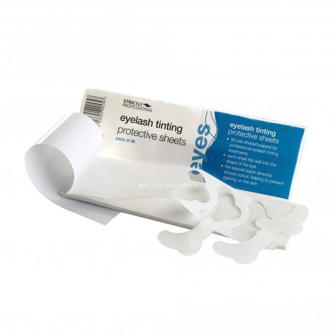 Strictly Professional Eyelash and Eyebrow Tinting Protective Sheets (Pack Of 96) Professional Use Only 