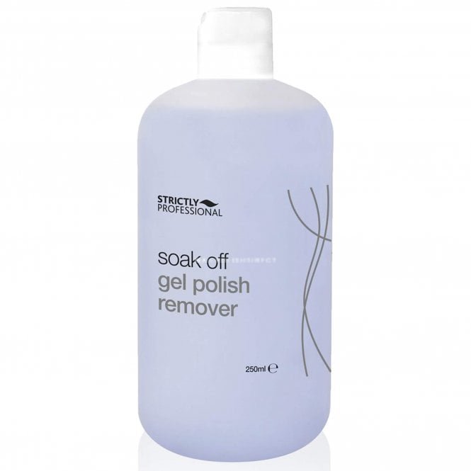 Strictly Professional Soak Off Gel & Acrylic Polish Remover 250ml (SPB0317) Professional Use Only