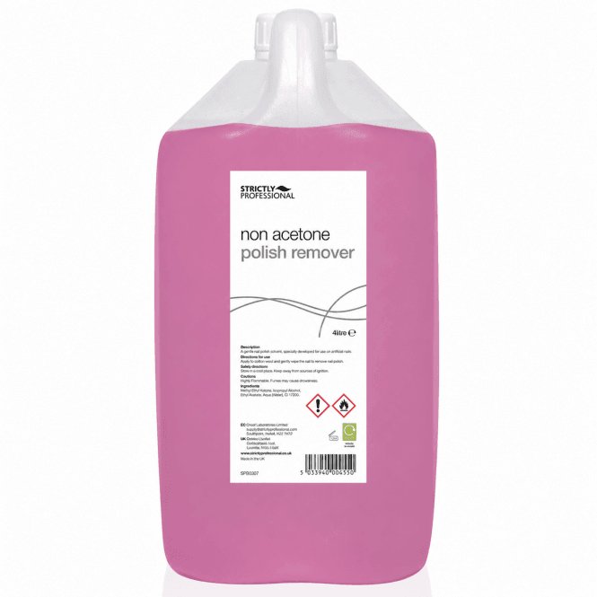 Strictly Professional Gel & Acrylic Soak Off Non Acetone 4 Litres (SPB0307)