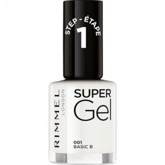 Super Gel Colour Nail Polish - Basic B (001) 12ml