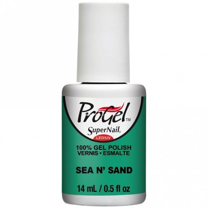 SuperNail ProGel Coral Seascape Gel Polish - Sea N' Sand (66544) 14ml