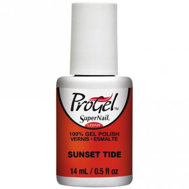 SuperNail ProGel Coral Seascape Gel Polish - Sunset Tide (66543) 14ml