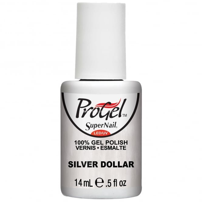 SuperNail ProGel Gel Polish - Silver Dollar 14ml (80105)