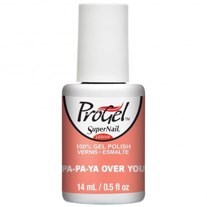 SuperNail ProGel Sugar Kiss Gel Polish Collection - Papaya Over You 14ml (82809)