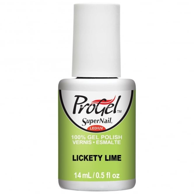 SuperNail ProGel Tropical Pop Gel Polish Collection - Lickity Lime 14ml (81965)