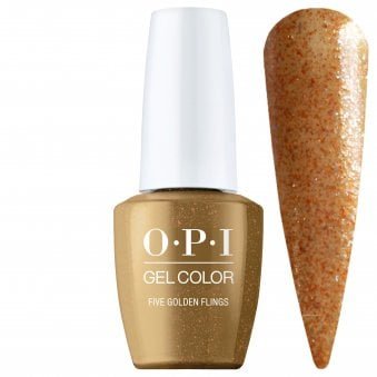 Terribly Nice Holiday 2023 - Five Golden Flings Gel Polish 15ml (HPQ02)