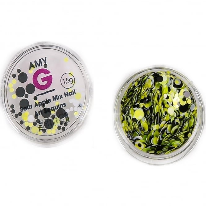 The Edge Nails Amy G - Sweet Nail Art Sequins - Sour Apple 1.5g (3003063)