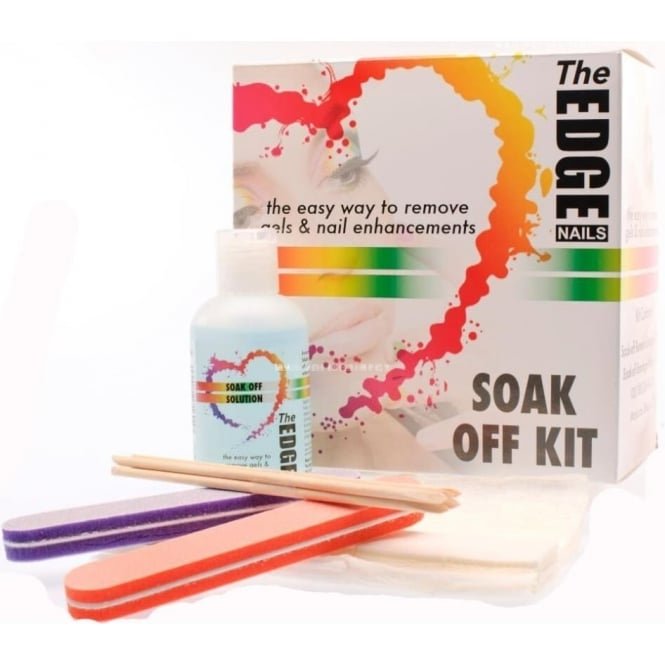 The Edge Nails Enhancement Soak Off Kit (Set of 4)