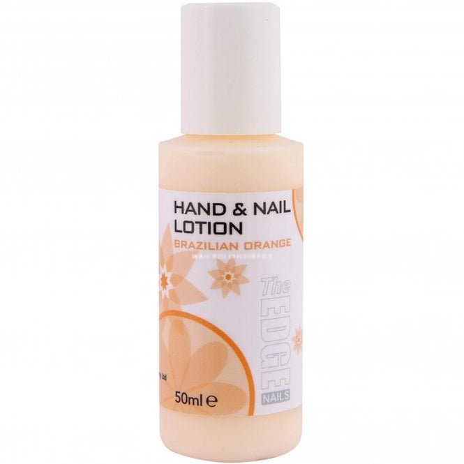 The Edge Nails Moisturising Hand And Body Lotion - Brazilian Orange 50ml