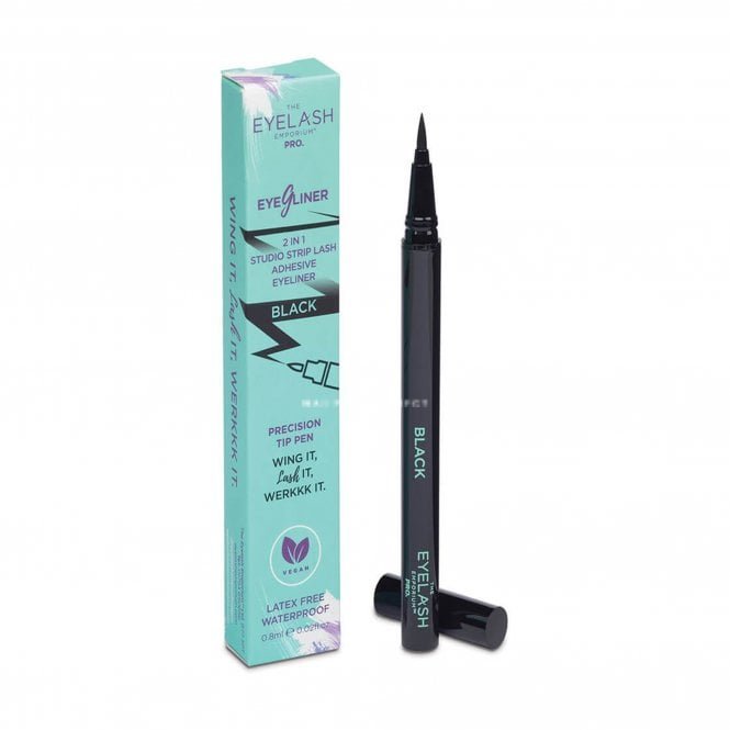 The Eyelash Emporium Studio Strip Lash EyeGliner - Black 0.8ml (Latex Free & Waterproof)