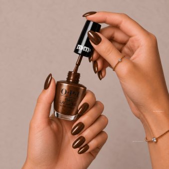 The OPI & M&M'S 2026 Nail Polish Collection - Peanut Butter Me Up 15ml