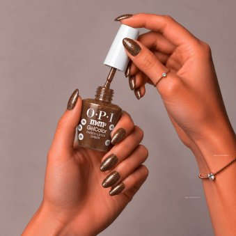 The OPI & M&M'S Collection - HEMA & TPO Free Intelli-Gel Polish - Choco-lotta Cheer 15ml