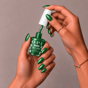 The OPI & M&M'S Collection - HEMA & TPO Free Intelli-Gel Polish - Merry Crunch-mas 15ml