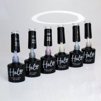 The Snow Angel Hema & TPO Free Gel Polish Set & Free Desk Mat (6 x 8ml)