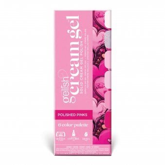 TPO & HEMA-Free Cream 6 Piece Nail Art Gel Palette - Polished Pinks (1121821)