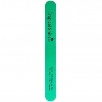 Anti-Bacterial Nail File - Lime - 120 Grit