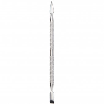Dual-Ended Steel Chrome Cuticle Pusher