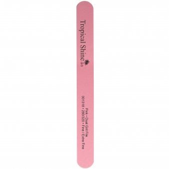 Dual Grit Fine/Extra Fine Nail File - Pink - 280/320 Grit