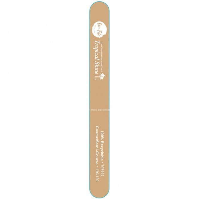 Tropical Shine Eco-File Semi-Coarse/Coarse Grit Nail File - 120/150 Grit