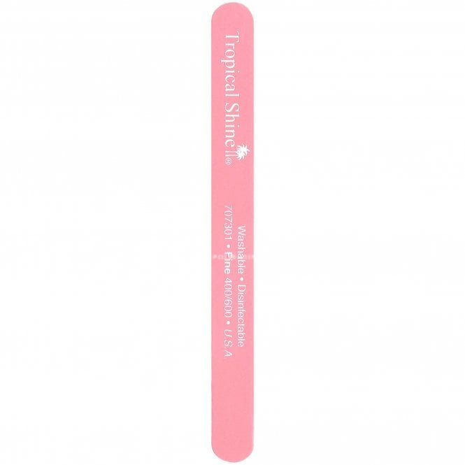 Tropical Shine Fine/Extra Fine Pink Nail File - 400/600 Grit