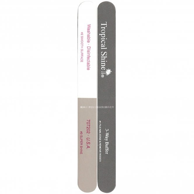 Tropical Shine Large 3-Way Buffer File - Shape, Smooth & Shine