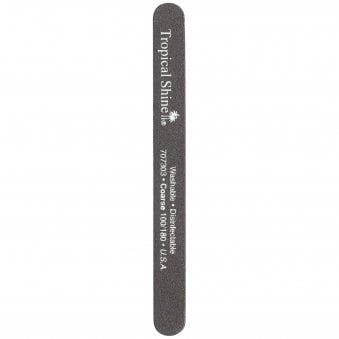 Medium/Coarse Black Nail File - 100/180 Grit