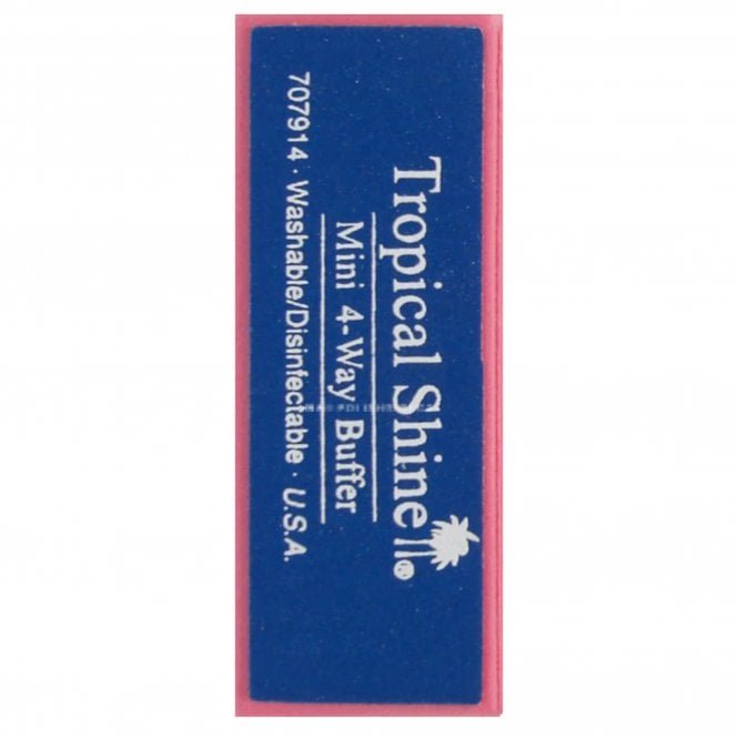 Tropical Shine Mini 4-Way Buffer Block - File, Shape, Smooth & Shine