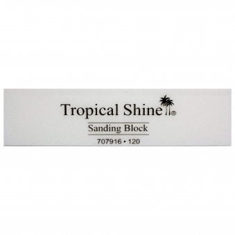 White Medium Grit Sanding Buffer Block - 120 Grit