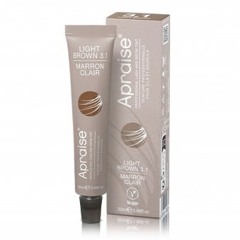 Vegan Friendly Eyelash & Eyebrow Tint - Light Brown 3.1 20ml (555863) PROFESSIONAL USE ONLY