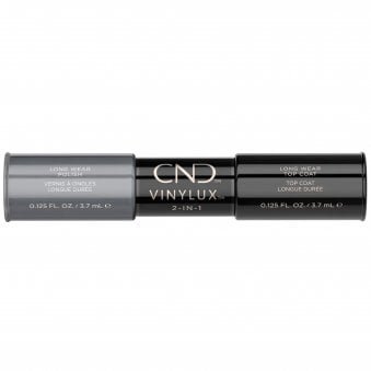 Vinylux 2-in-1 Long Wear Nail Polish & Topcoat - Asphalt (2 x 3.75ml)