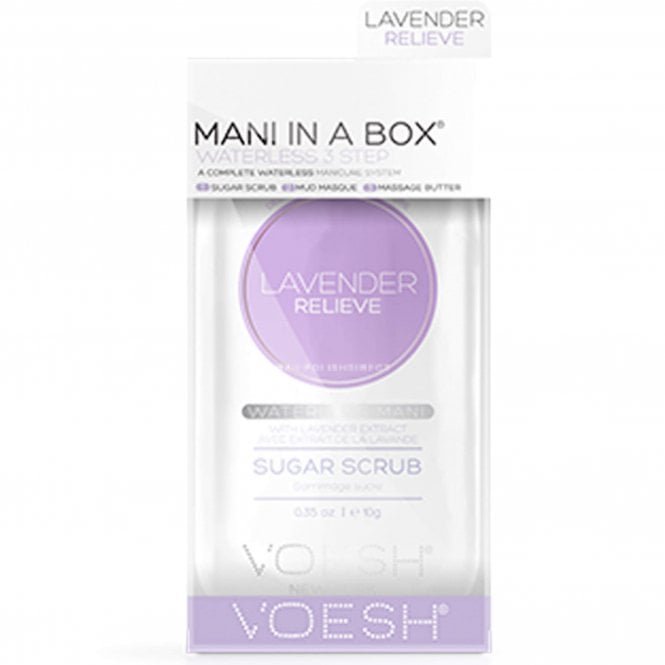 Voesh New York Manicure In A Box - 3 Step - Lavender Relieve (3 x 10ml)