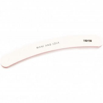 White Polar Curved Nail File 150/150