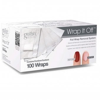 Wrap It Off - Gel Polish Remover Foil Wraps (100 Wraps)(01920)