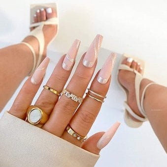 Xpress Pro Acrylic Press On Nails - Steal The Show (XPCL01)