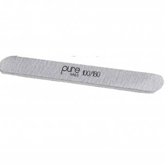 Zebra Foam Nail Files - 100/180 Grit (N1165 - Single)