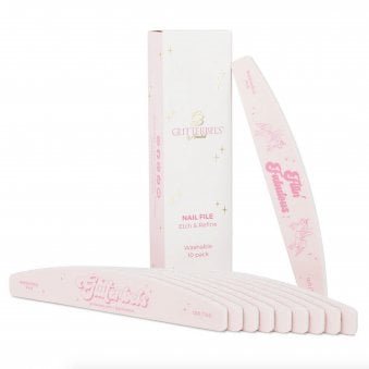Professional Zebra Nail File - Perfect For All Nail Types - 100 Grit