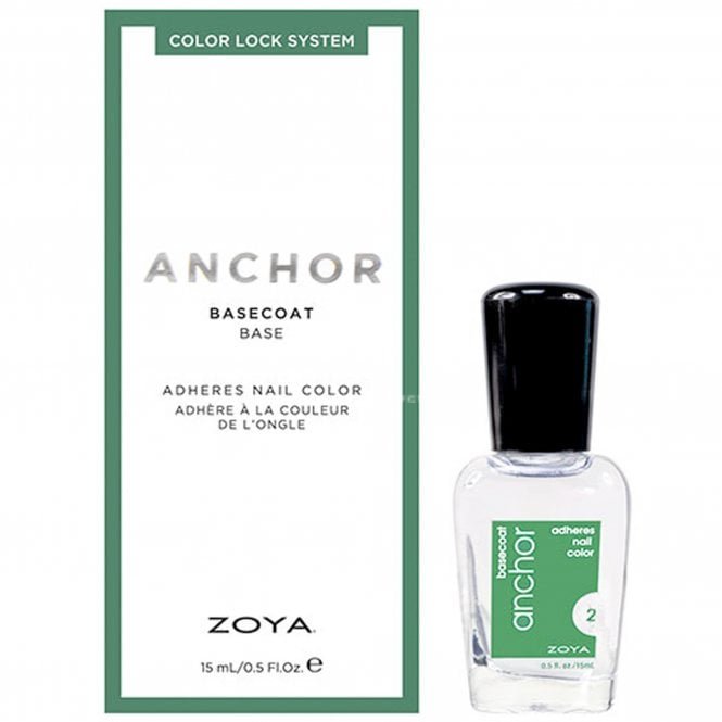 Zoya Anchor Base Coat - Maximum Wear Nail Polish Base Coat 15ml (ZTAN01)