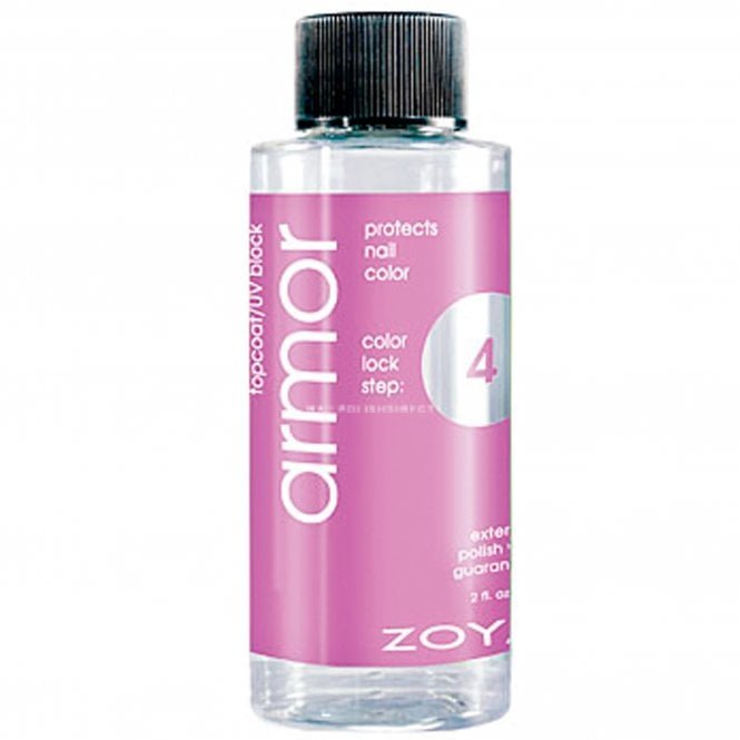 Zoya Armor Top Coat & UV Blocker - Protective Nail Polish Refill Top Coat 60ml (ZTAR0P)