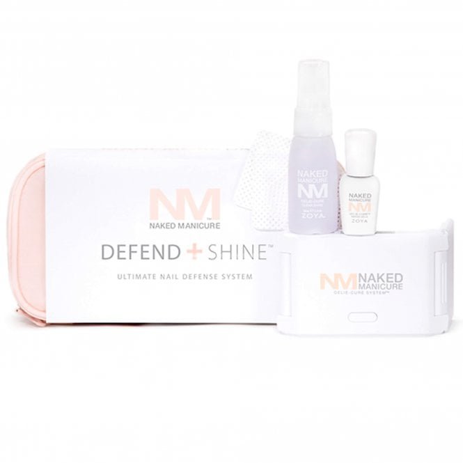 Zoya Defend & Shine Kit - Naked Manicure Nail Treatment Kit (1 x 7.5ml, 1 x 30ml)(ZTNMDEFSHN01)