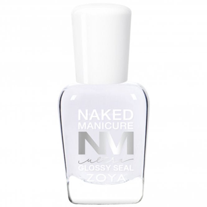 Zoya Ultra Glossy Seal Topcoat - Naked Manicure Vegan Nail Polish 15ml (ZTNMUGS01)